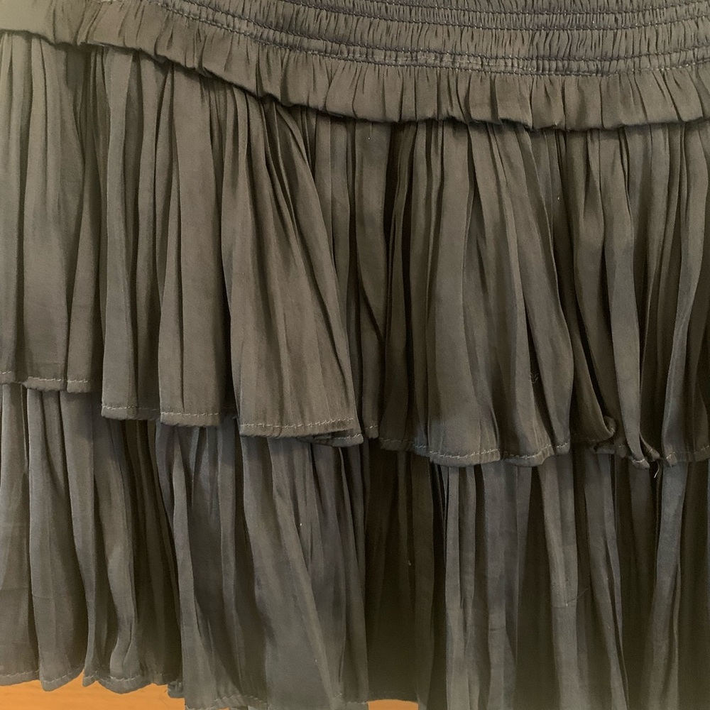 Silk Ruffle Skirt - Picture 2 of 4